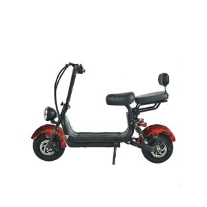 Mini Coco Harley Fat tyre electric Scooter Red